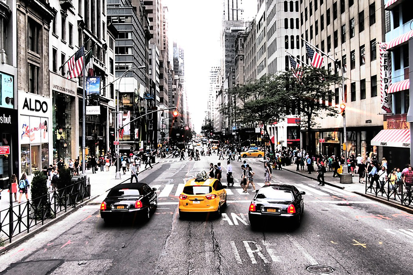 Ubers-and-taxi