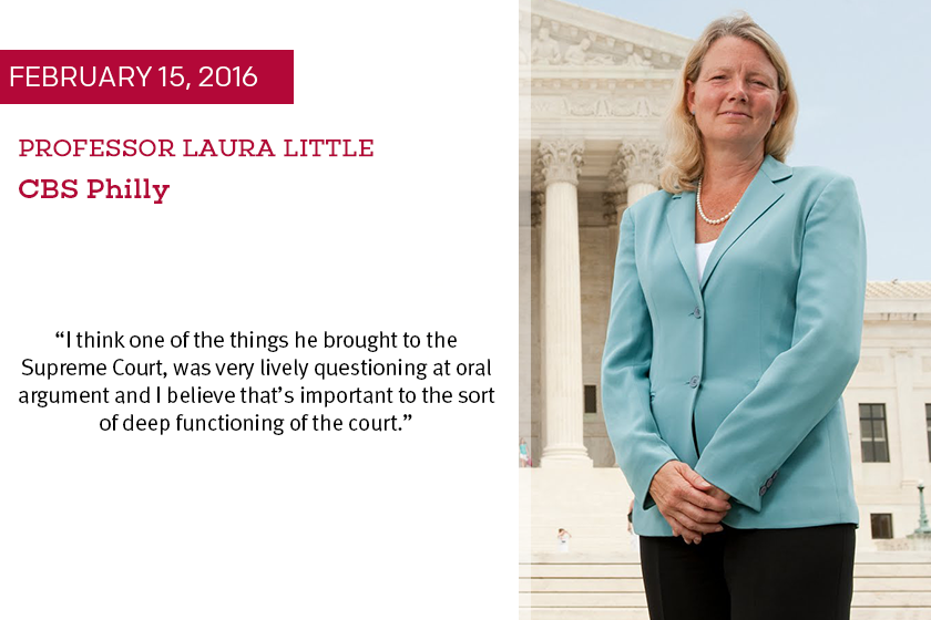 Laura Little Antonin Scalia